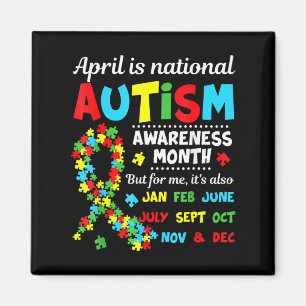 Autism Awareness - April is National Autism Awaren Magneet
