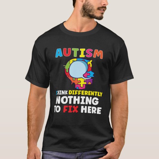 Autism Awareness Autism Disease Autistic T-shirt (Voorkant)