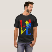Autism Awareness Autism Ma Moeder T-shirt Asd Spd  (Voorkant volledig)