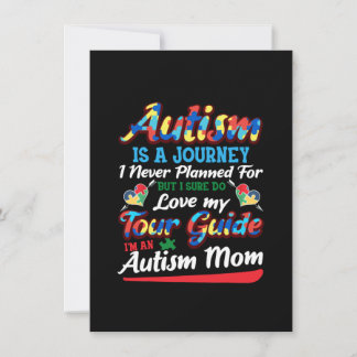 Autism Awareness Autism Mom Puzzle Piece Autistic Bedankkaart