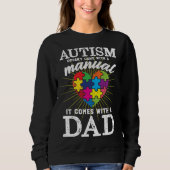 Autism Awareness Autistic Autism Different Autisti Trui (Voorkant)