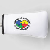 Autism Awareness Autistic Caregiver Golfheadcover (Voorkant)