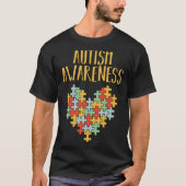 Autism awareness autists t-shirt (Voorkant)
