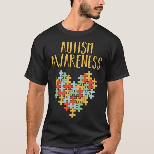 Autism awareness autists t-shirt (Voorkant)