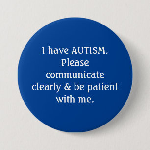 Autism Awareness Badge Ronde Button 7,6 Cm