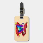 Autism Awareness Banner Bagagelabel (Voorkant verticaal)