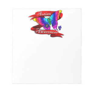 Autism Awareness Banner Notitieblok