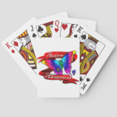 Autism Awareness Banner Pokerkaarten (Achterkant)