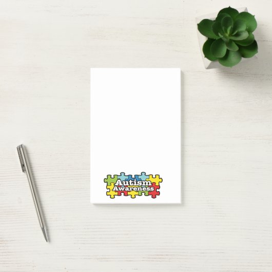Autism Awareness Banner Post-it® Notes (Kantoor)