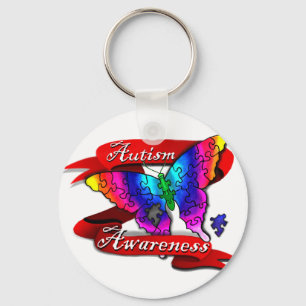 Autism Awareness Banner Sleutelhanger