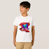 Autism Awareness Banner T-shirt (Voorkant volledig)