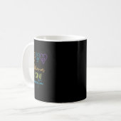 Autism Awareness Behavig is Communication Special Koffiemok (Voorkant links)