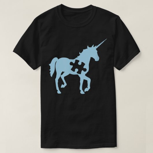 Autism Awareness , Blue Unicorn Day April 2018 GIF T-shirt (Design voorkant)