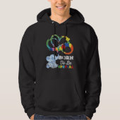 Autism Awareness Born Special Elephant Infinity Lo Hoodie (Voorkant)