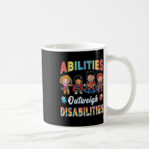 Autism Awareness Boy Abilities Outweigh Disabiliti Koffiemok