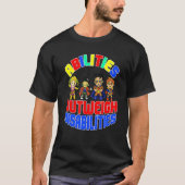 Autism Awareness Boy Abilities Outweigh Disabiliti T-shirt (Voorkant)