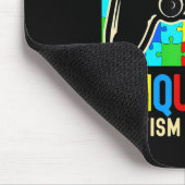 Autism Awareness Boys Girls Video Game Controller Muismat (Hoek)