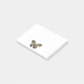 Autism Awareness Butterfly Post-it® Notes (Schuin)