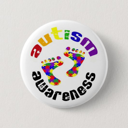 Autism Awareness Button (Voorkant)