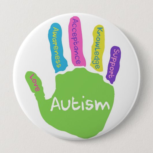 Autism Awareness Button (Voorkant)