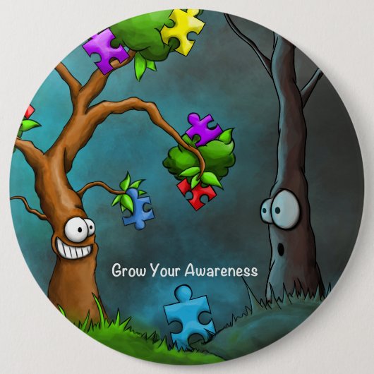 Autism Awareness Button (Voorkant)