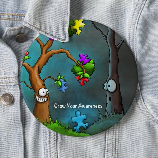 Autism Awareness Button (In situ)