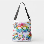 Autism Awareness Canvas tas (Voorkant)