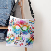 Autism Awareness Canvas tas