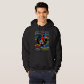 Autism Awareness Childrens Navigating Autism Autis Hoodie (Voorkant volledig)