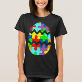 Autism Awareness Cute Easter Egg T-shirt (Voorkant)