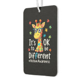 Autism Awareness Cute Giraffe Animal Its Ok To Be  Luchtverfrisser (Links)