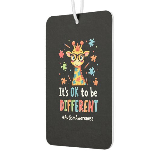 Autism Awareness Cute Giraffe Animal Its Ok To Be  Luchtverfrisser (Links)