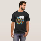 Autism Awareness Dad Beer Puzzle Support Autisti T-shirt (Voorkant volledig)