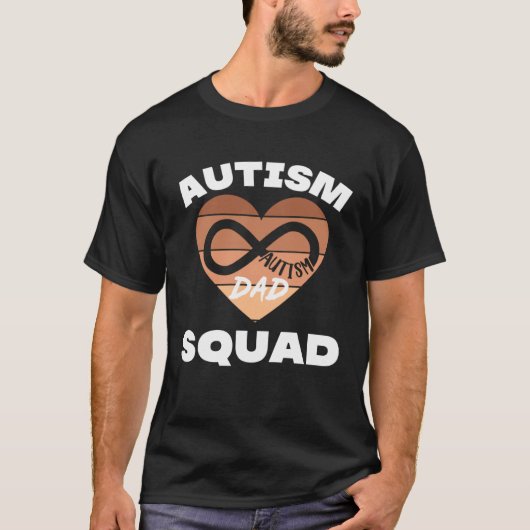 Autism Awareness Dad Of Autistic Son Kids Autism D T-shirt (Voorkant)