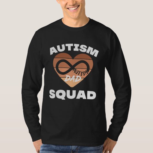 Autism Awareness Dad Of Autistic Son Kids Autism D T-shirt (Voorkant)