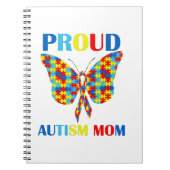 Autism Awareness Day Autisme Mam Gift Proud Mam Notitieboek (Voorkant)