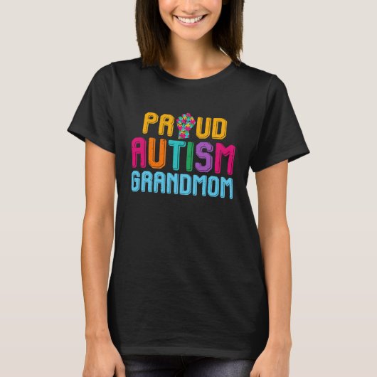 Autism Awareness Day Matching Family Proud Autism  T-shirt (Voorkant)