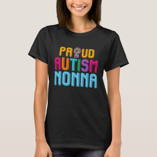 Autism Awareness Day Matching Family Proud Autism T-shirt (Voorkant)