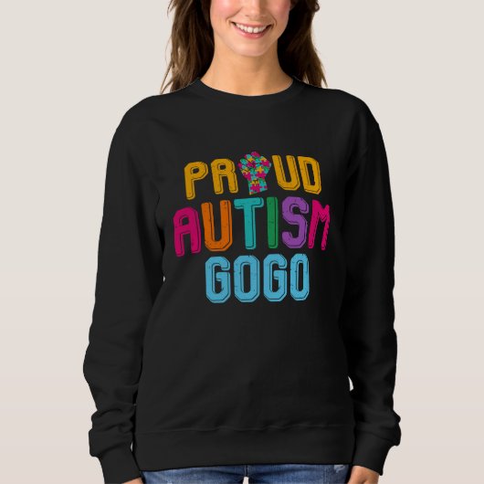 Autism Awareness Day Matching Family Proud Autism Trui (Voorkant)