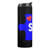 Autism Awareness Design for April to education abo Thermosbeker (Gedraaid links)