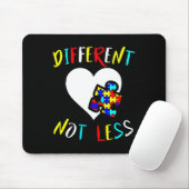 Autism Awareness Design Gift ander niet minder voo Muismat (Met muis)