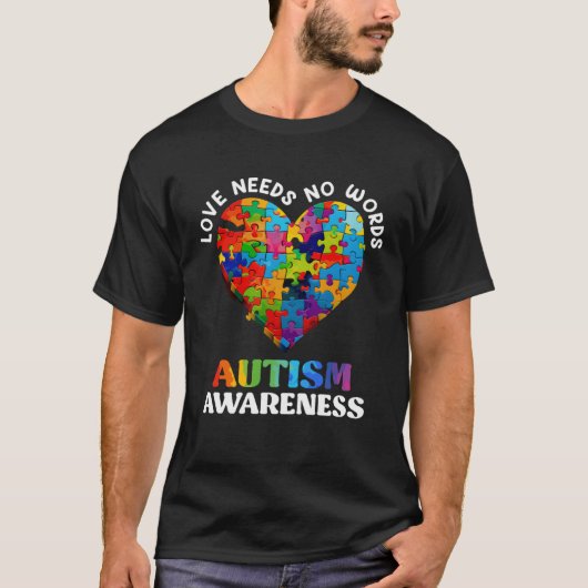 Autism Awareness Diversity Equality Autistic 1 T-shirt (Voorkant)