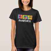 Autism Awareness Diversity Equality Autistic T-shirt (Voorkant)