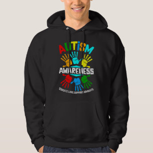 Autism Awareness Educate Love Support Advocate Hoodie