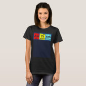 Autism Awareness Elements Periodic Table Women Men T-shirt (Voorkant volledig)