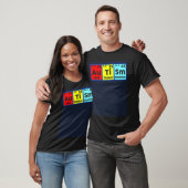 Autism Awareness Elements Periodic Table Women Men T-shirt (Unisex)