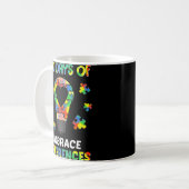 Autism Awareness Embrace Differences 100 Days Of S Koffiemok (Voorkant links)