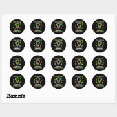 Autism Awareness Embrace Differences 100 Days Of S Ronde Sticker (Vel)