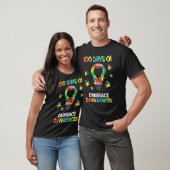 Autism Awareness Embrace Differences 100 Days Of S T-shirt (Unisex)