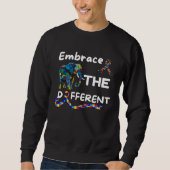 Autism Awareness Embrace Different Elephant Unmask Trui (Voorkant)